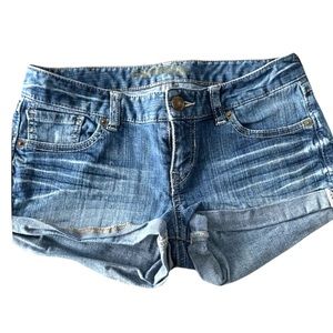 Express jean shorts